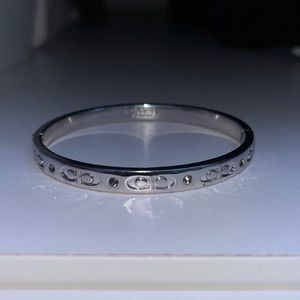 Women’s Coach bracelet, silver